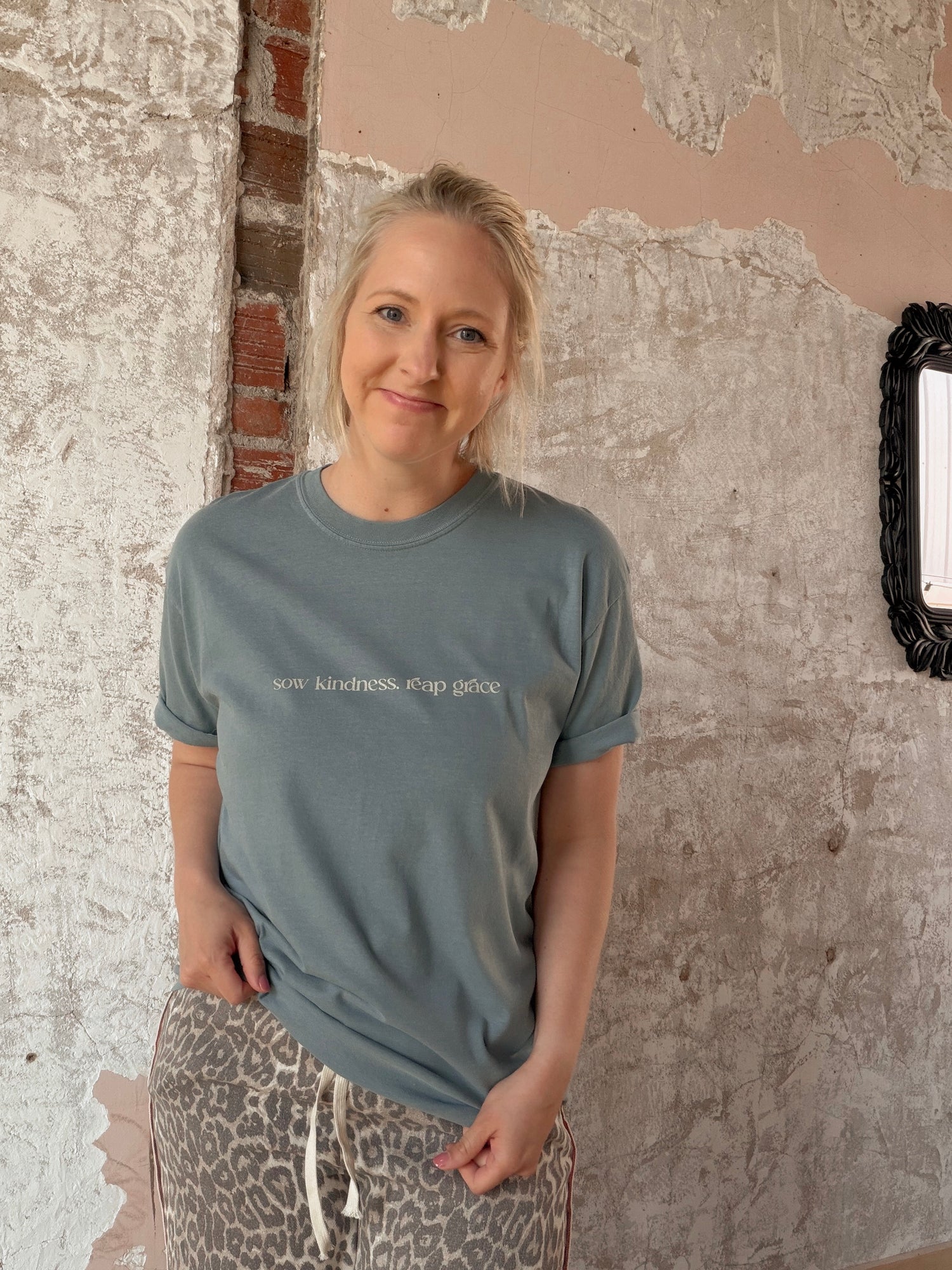 Sow Kindness Reap Grace Graphic Tee