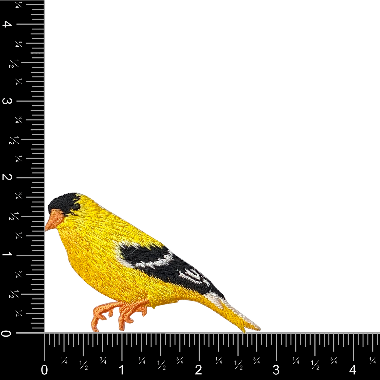 Goldfinch Iron on Patch