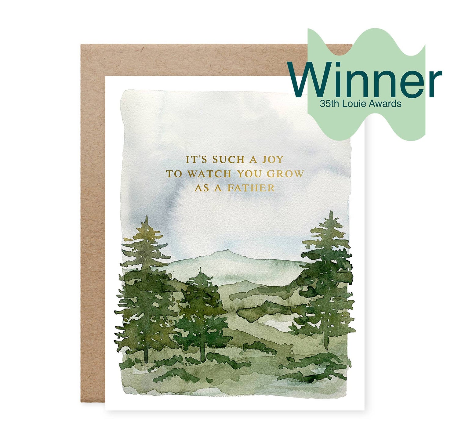 Growing As a Father Card