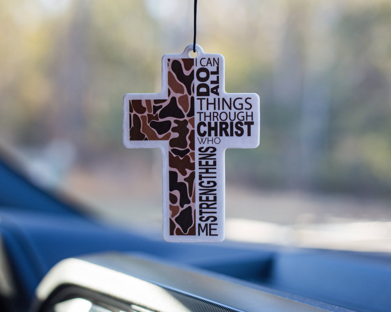 Camo Cross - Air Freshener