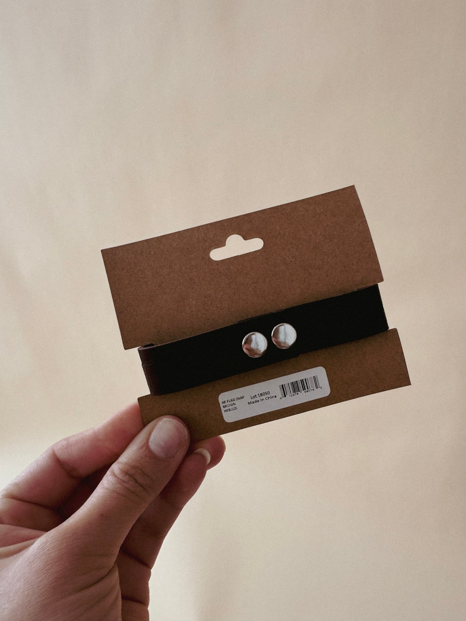 Hold Fast Flag Snap Bracelet