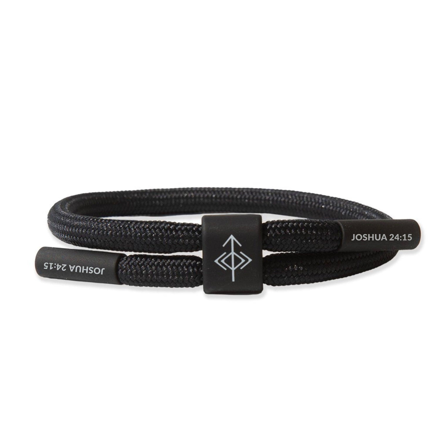 Anchored in Him Christian Cord Bracelet