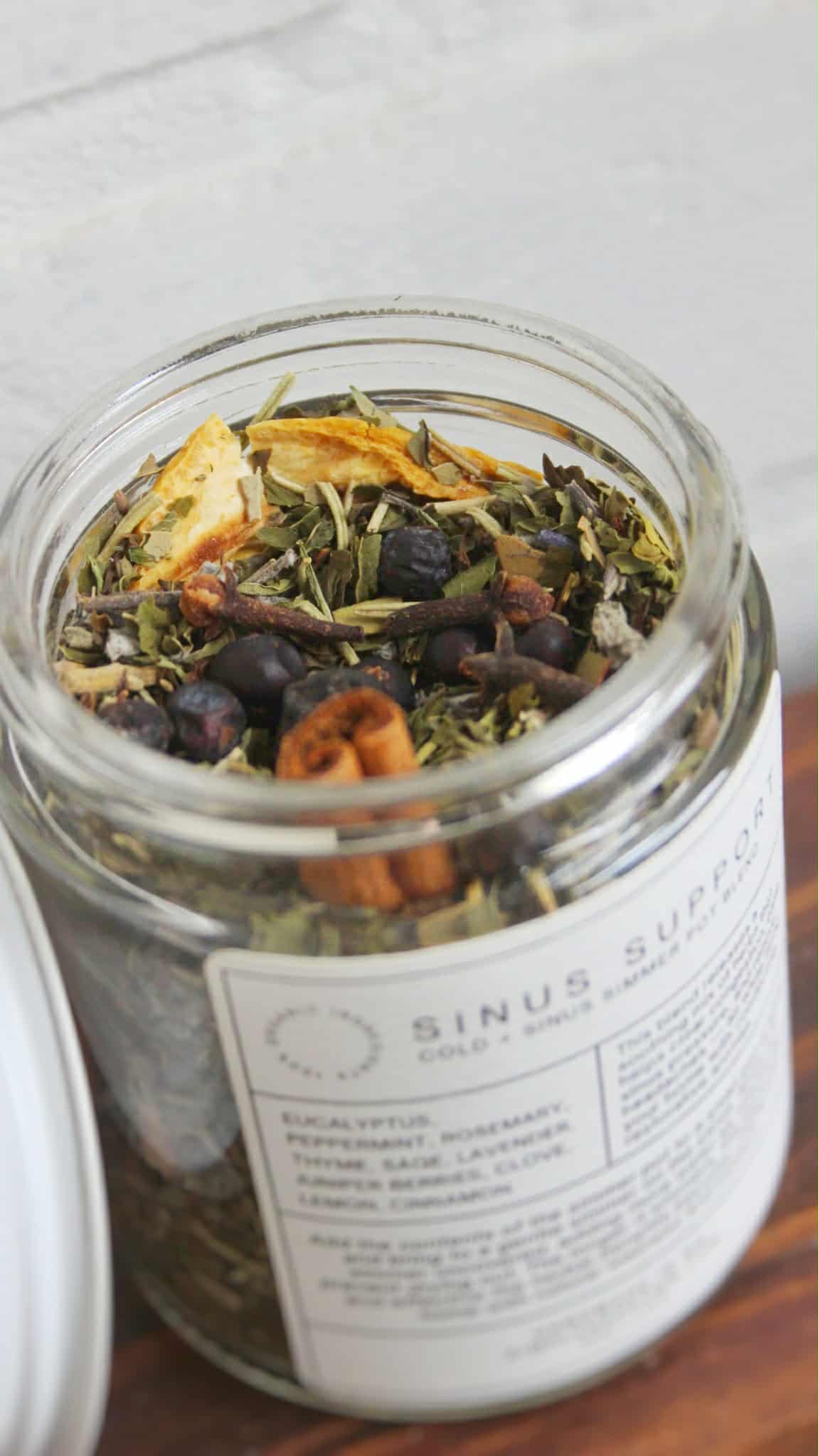 Sinus Support Cold + Sinus Simmer Pot Blend