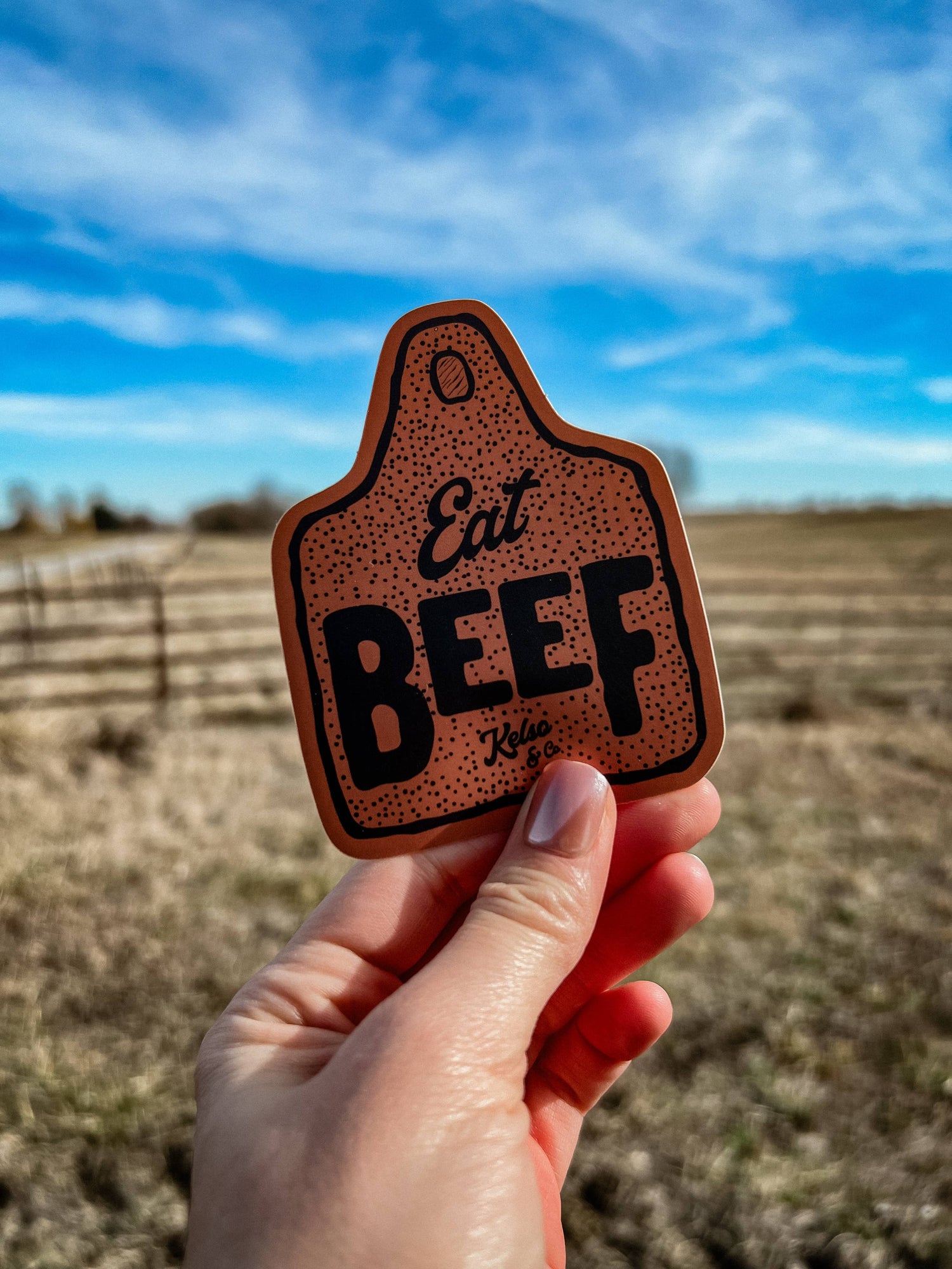Eat Beef Sticker Decal