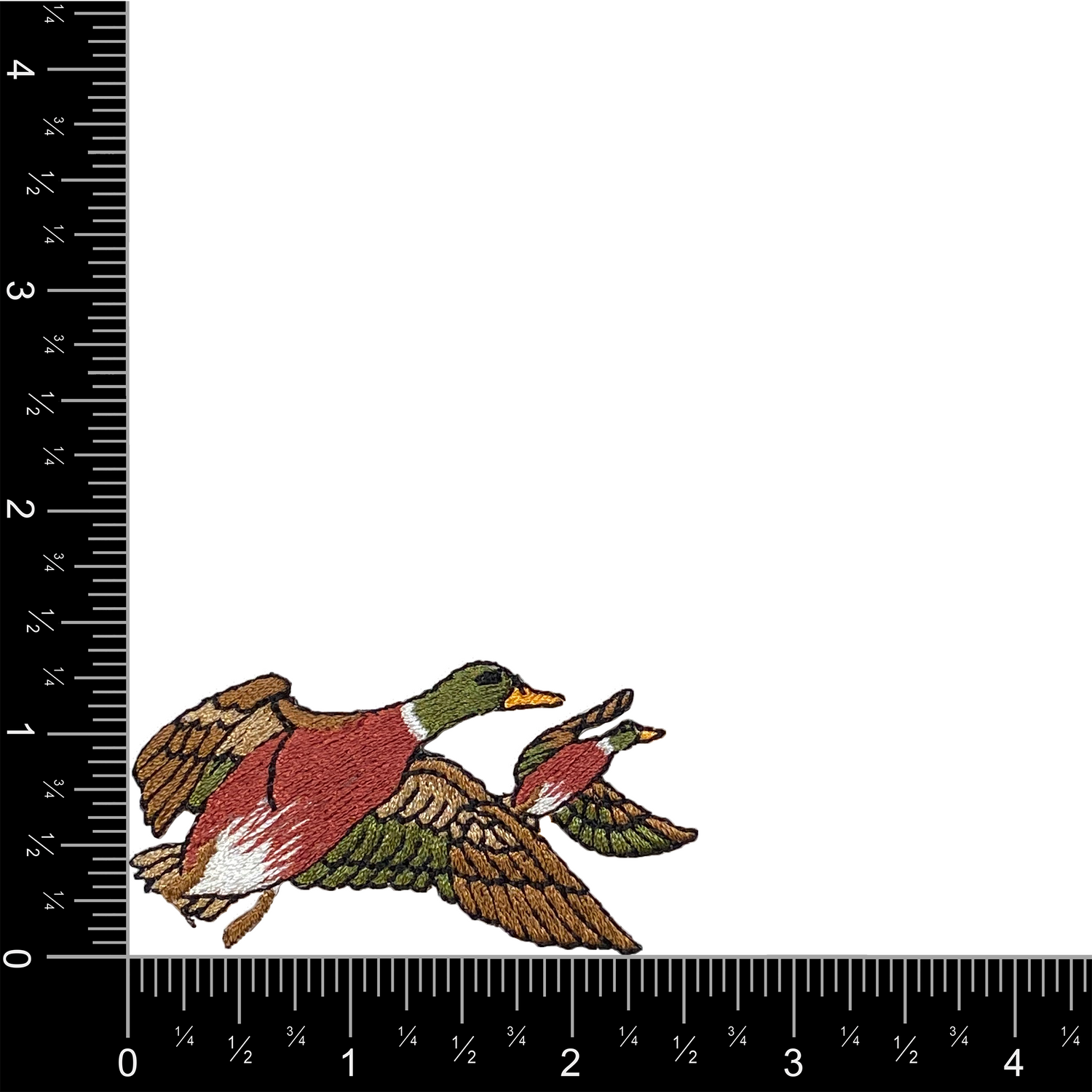 Mallard Drake Duck Iron on Patch