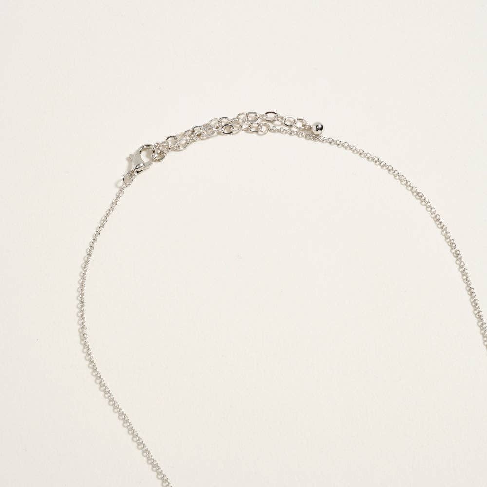 16 Inch Metal Puffy Mama Charm Mom Mother Ma Chain Necklace