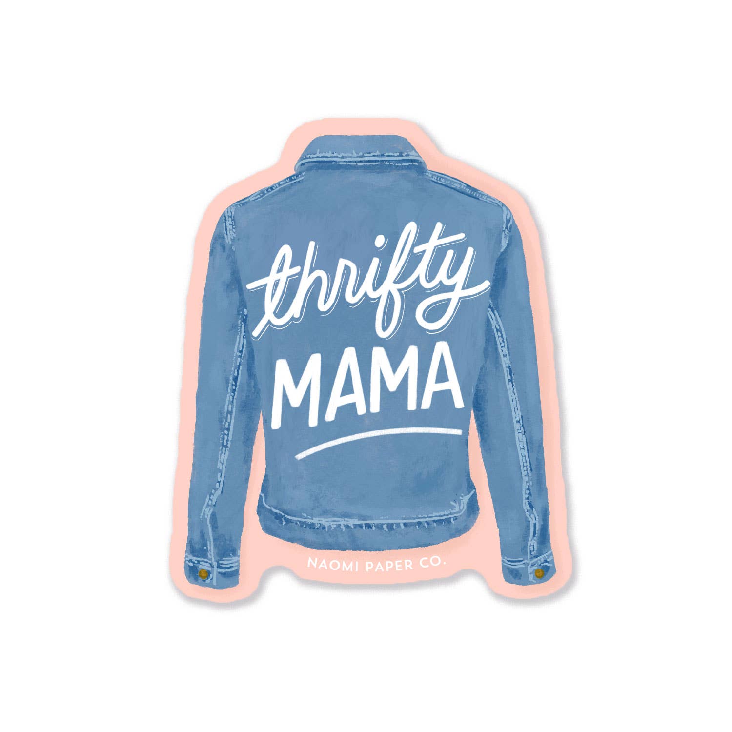 Thrifty Mama Sticker