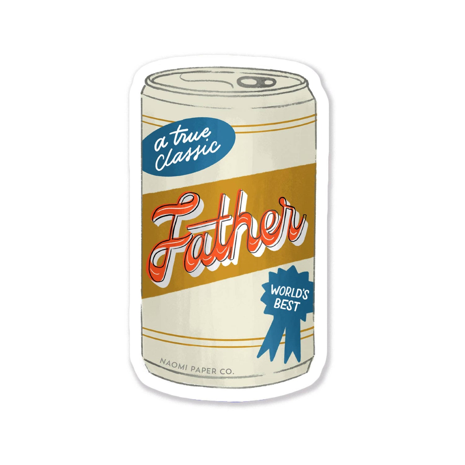 Vintage Beer Sticker