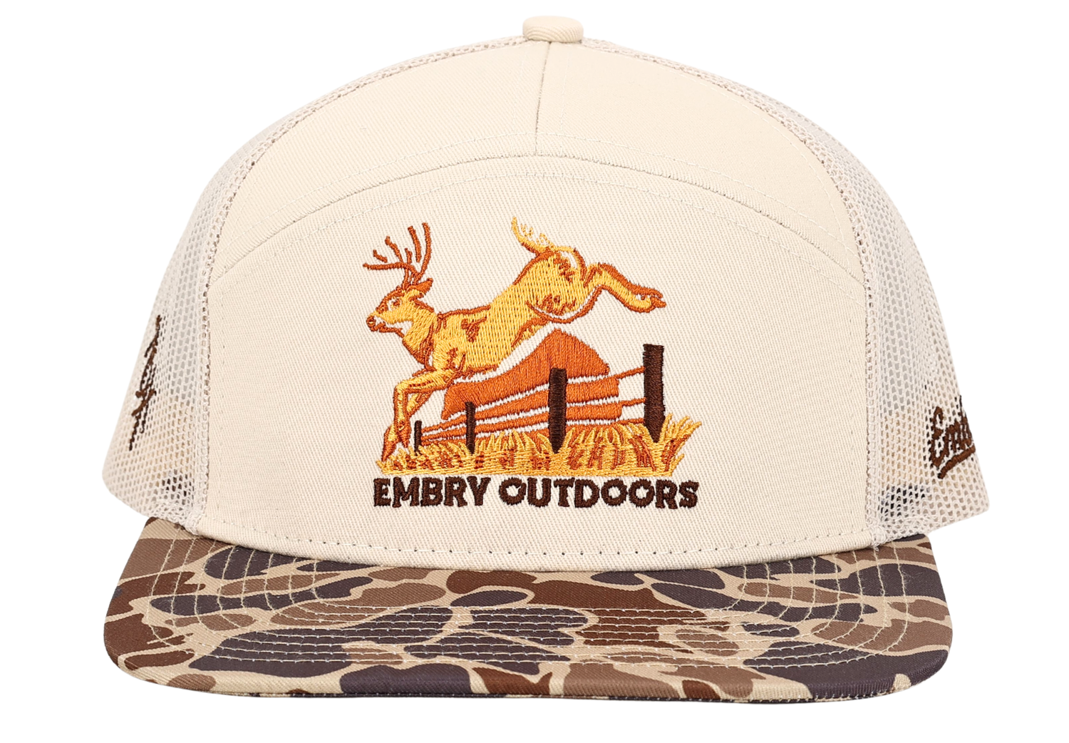 Embry x Barnes Duck Camo 7 Panel Hat
