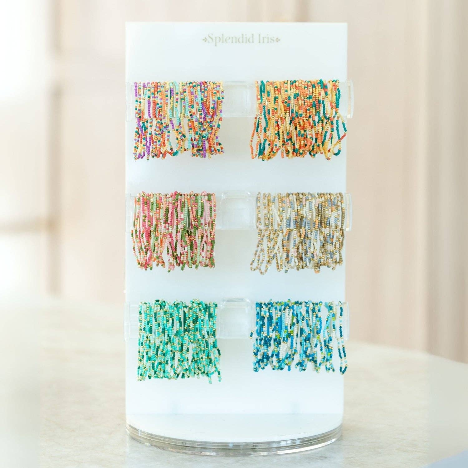 Assorted Stretch Seed Bead Bracelets