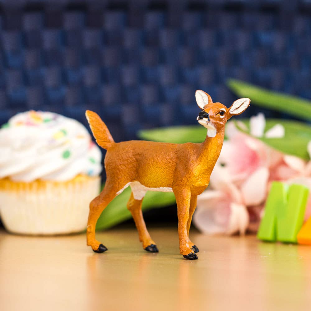 Whitetail Doe Toy Figurine