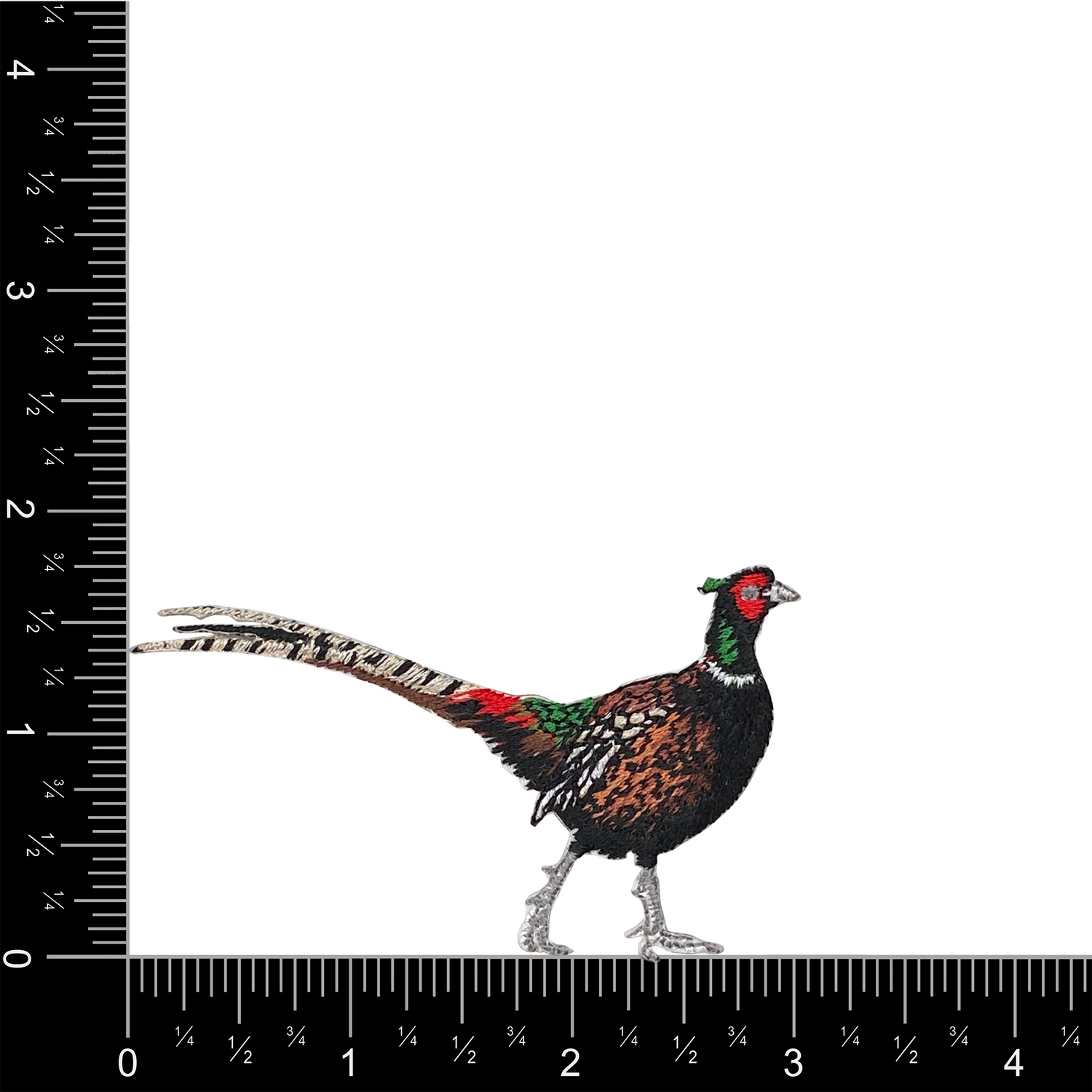 Ring-Necked Pheasant  Iron on Patch
