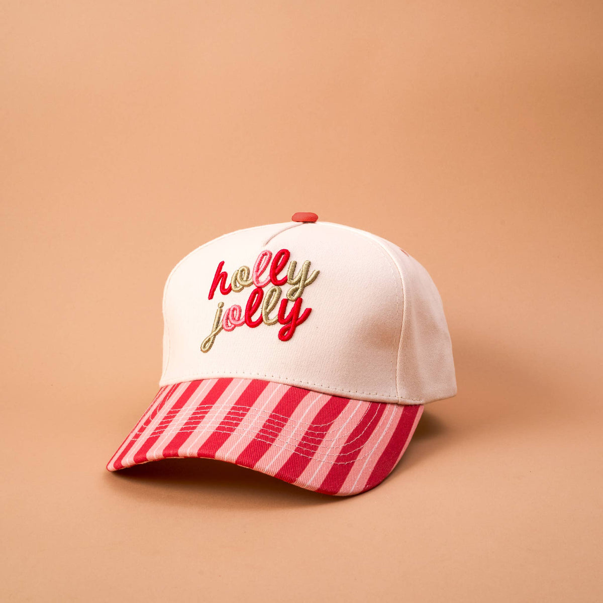 Classic Canvas Hat - Holly Jolly