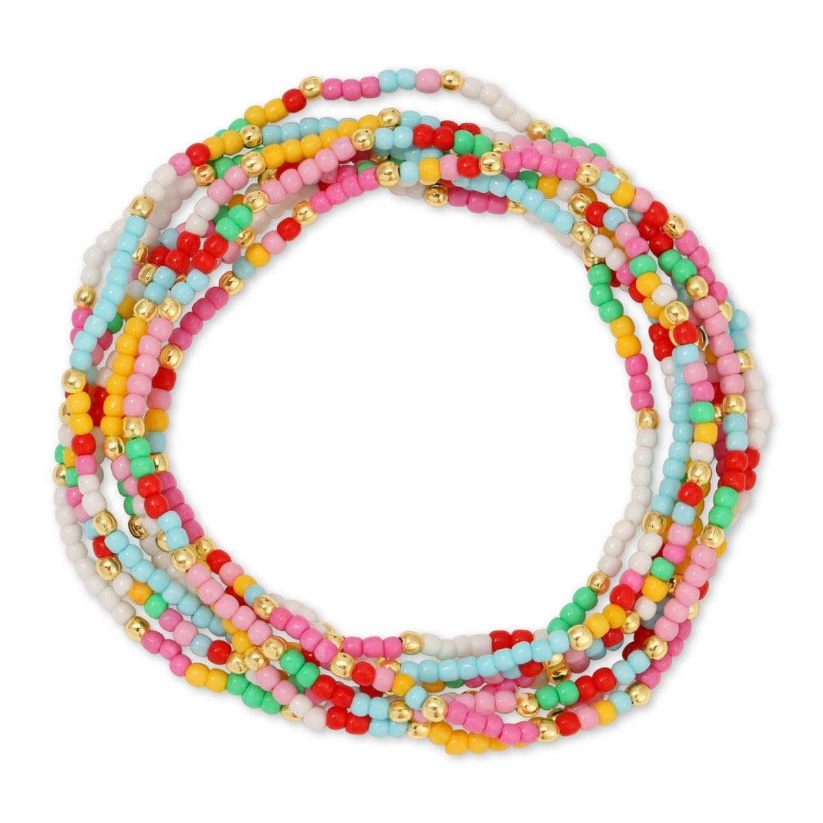 Assorted Stretch Seed Bead Bracelets
