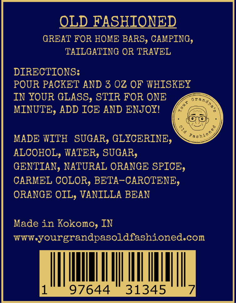 Old Fashioned Cocktail Mix