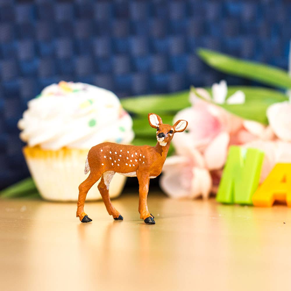 Whitetail Fawn Toy Figurine
