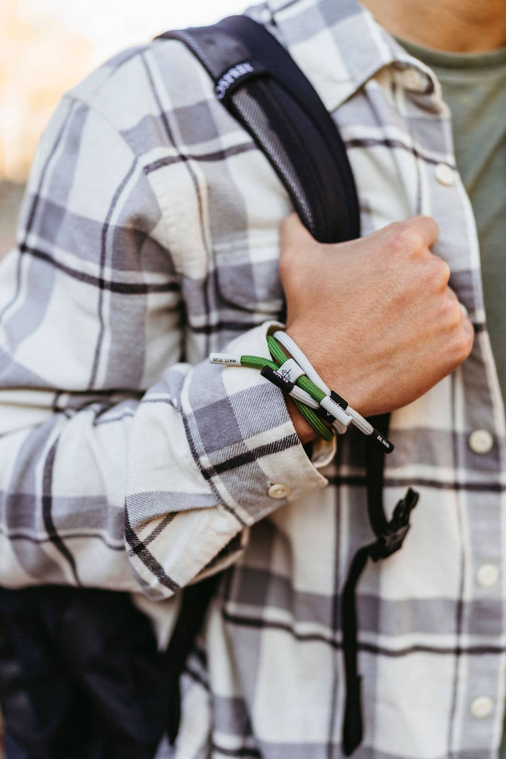 Move Mountains Christian Cord Bracelet