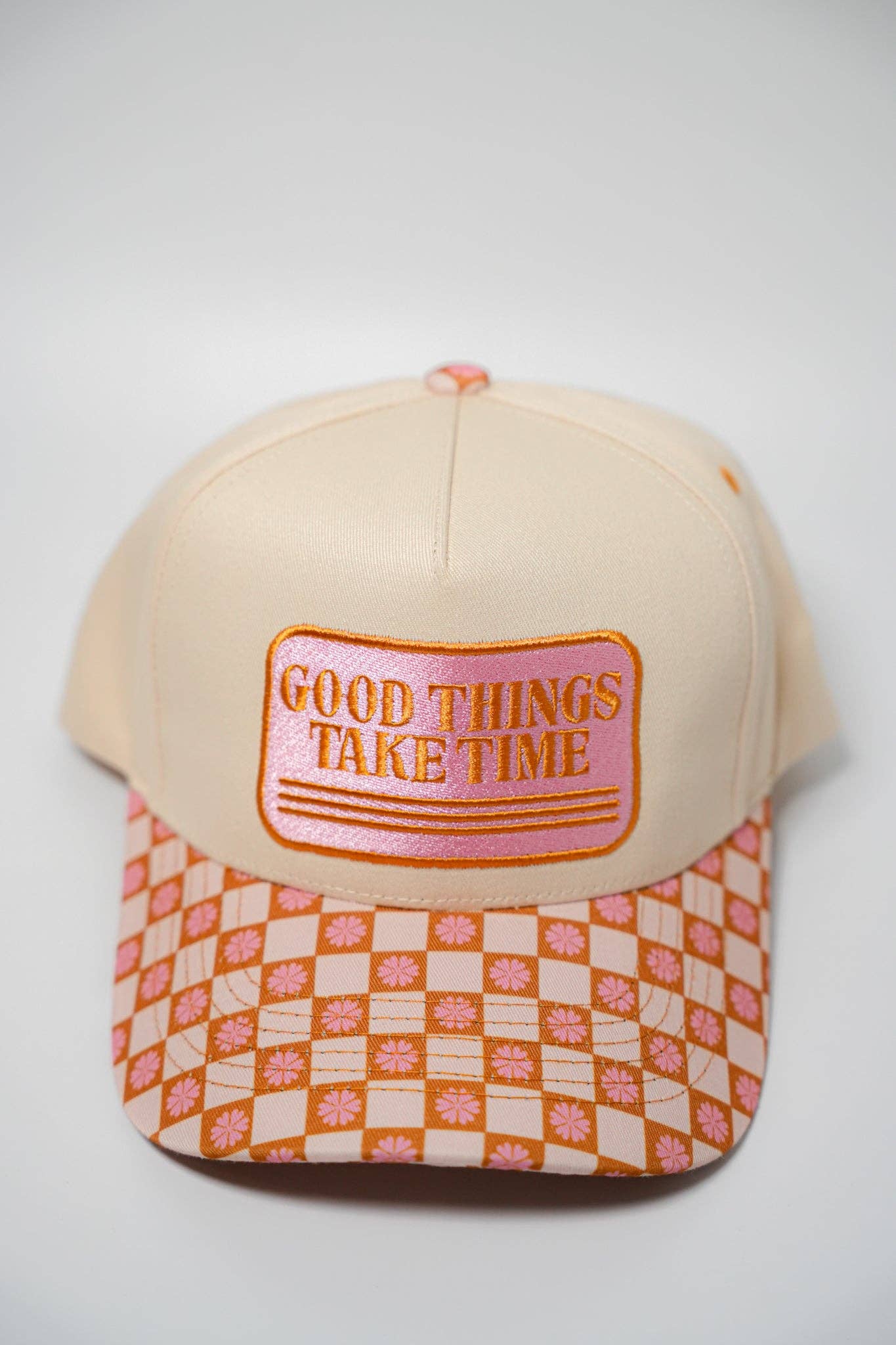 Good Things Take Time Canvas Hat