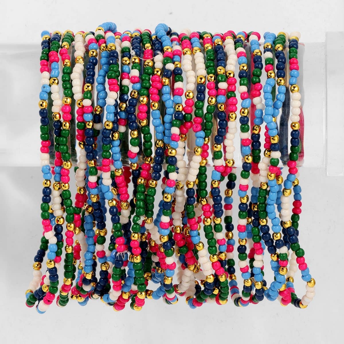 Assorted Stretch Seed Bead Bracelets