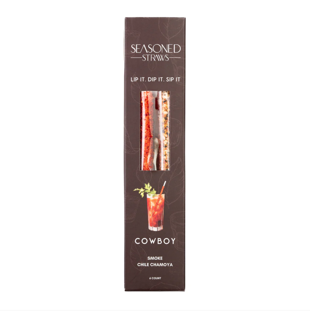 Cowboy Seasoned Straws