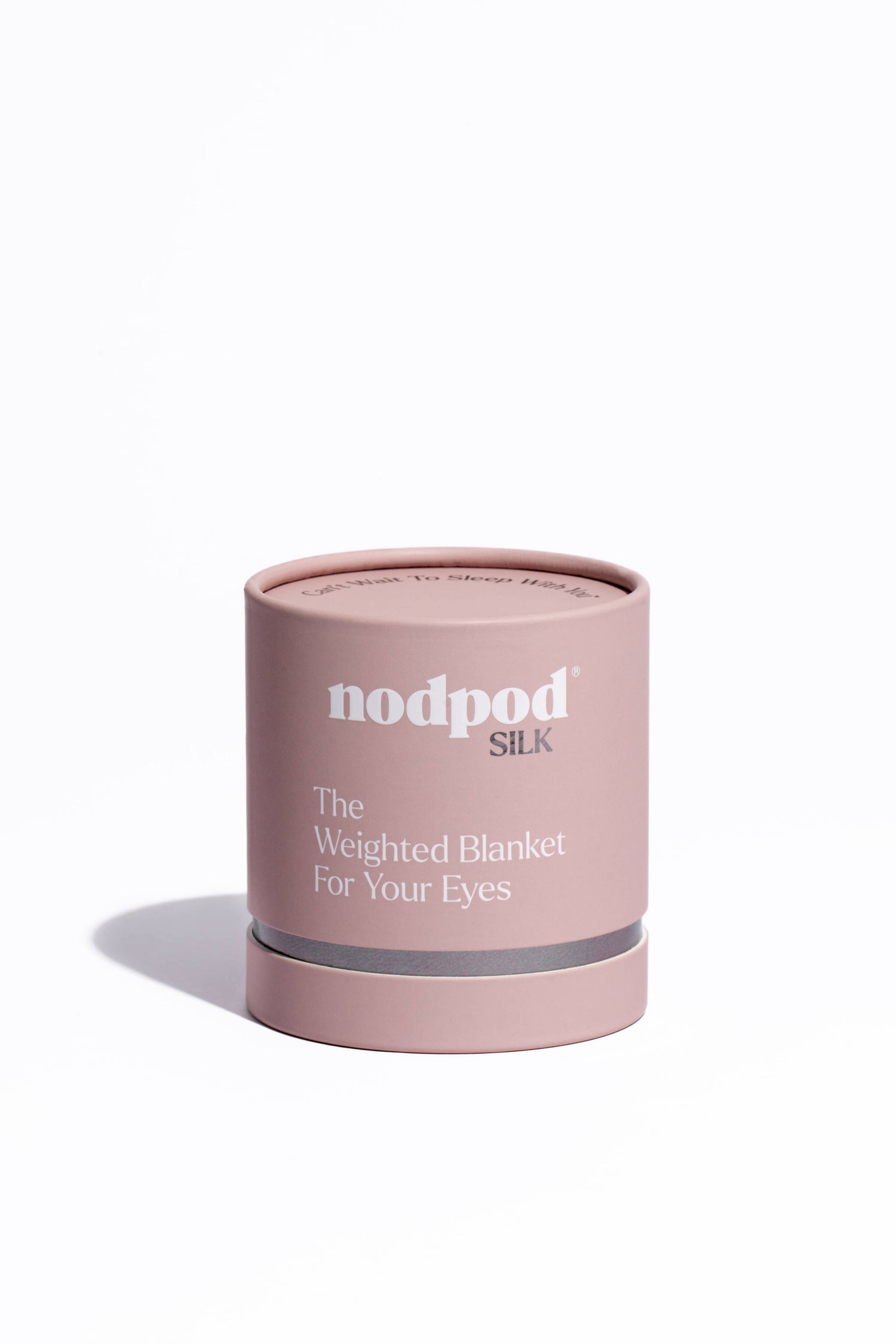 Nodpod Silk Weighted Sleep Eye Mask- Petal Pink