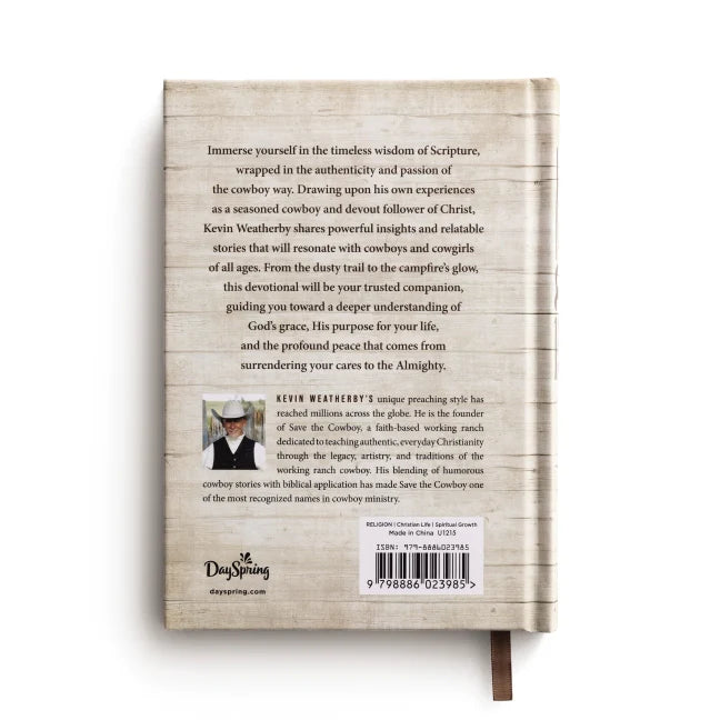 Come & See Cowboy Devotions Book