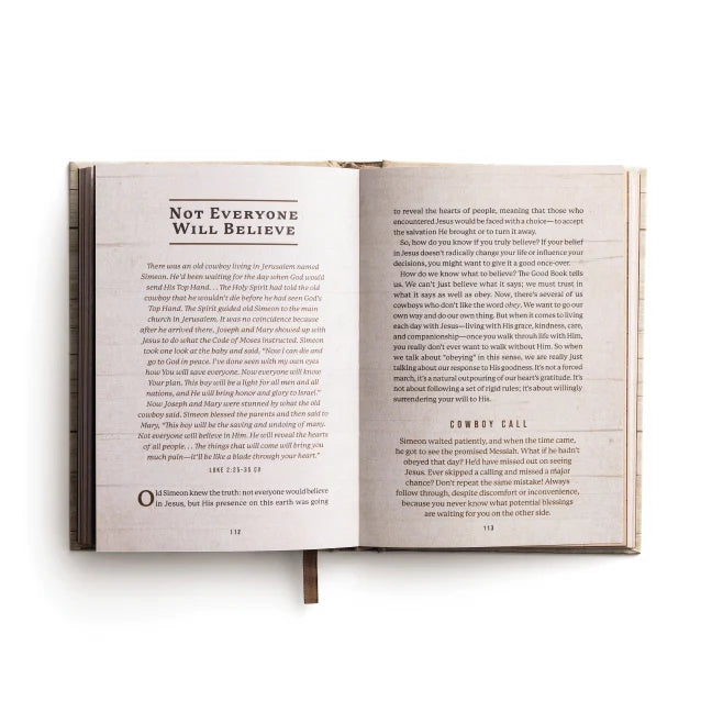 Come & See Cowboy Devotions Book