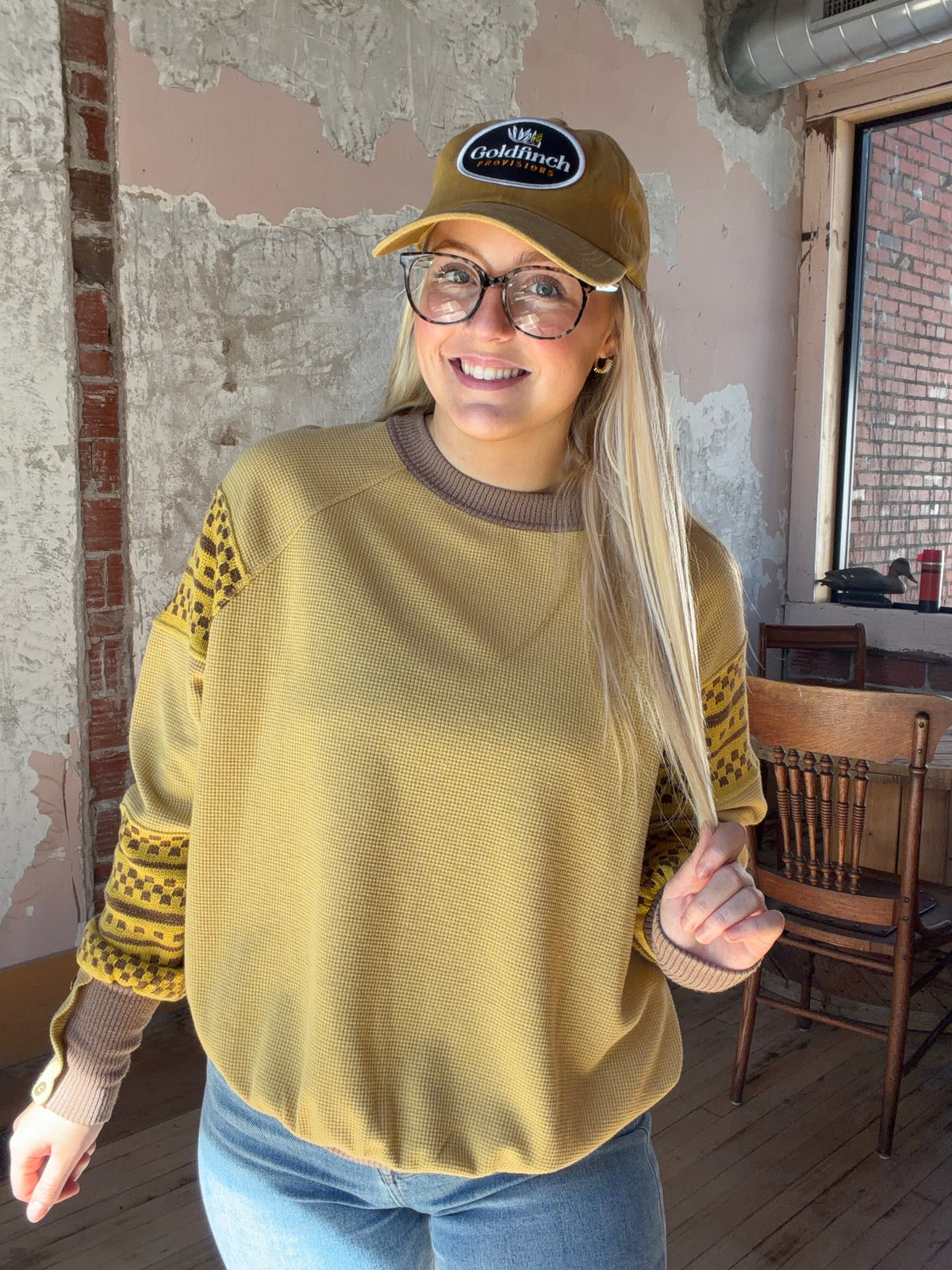 Long Sleeve Thermal Pullover