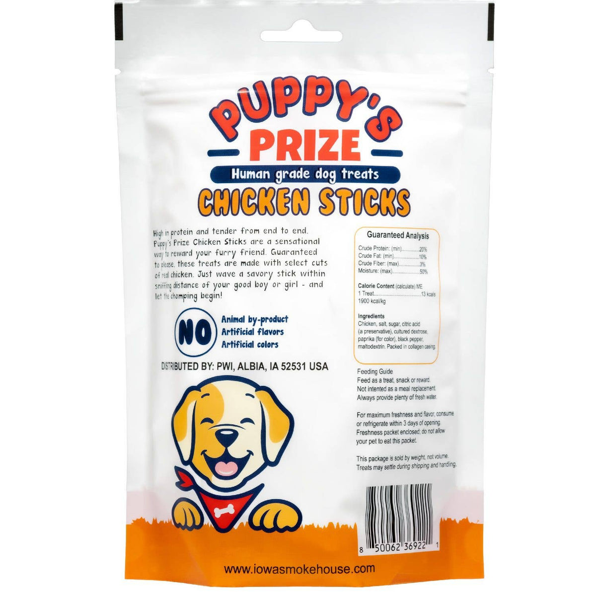Puppy's Prize Chicken Sticks