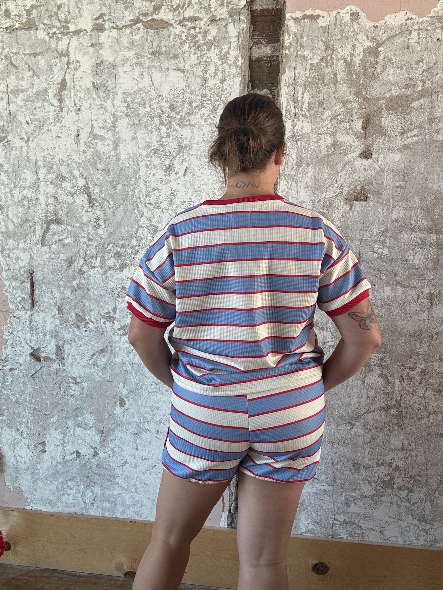 Riviera Breeze Waffle Knit Set