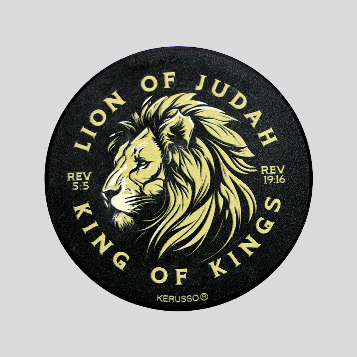 Lion of Judah Car Coaster