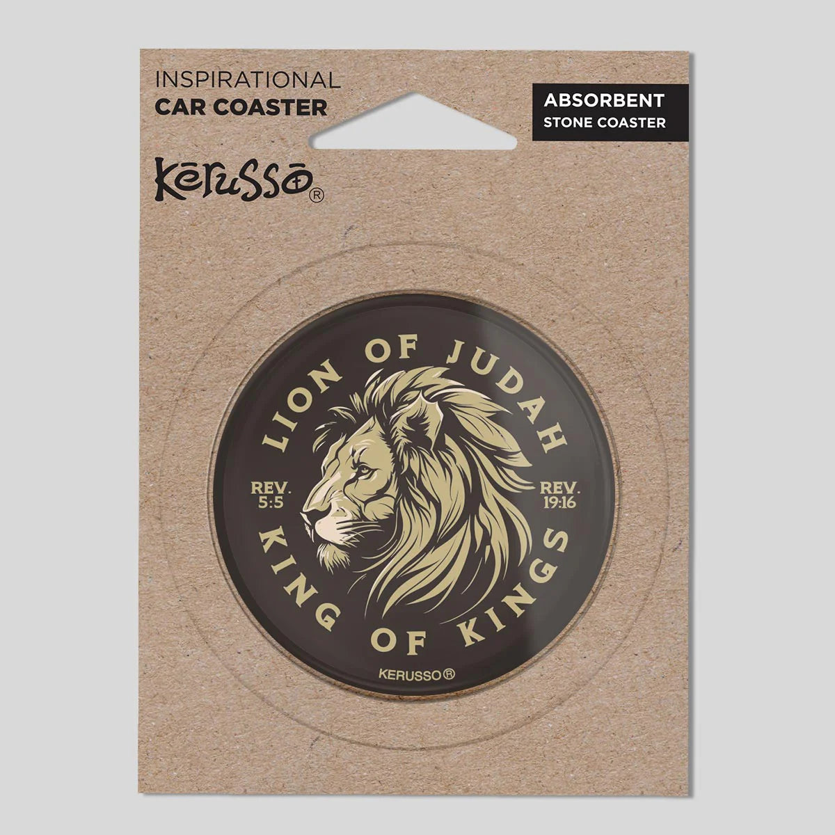 Lion of Judah Car Coaster