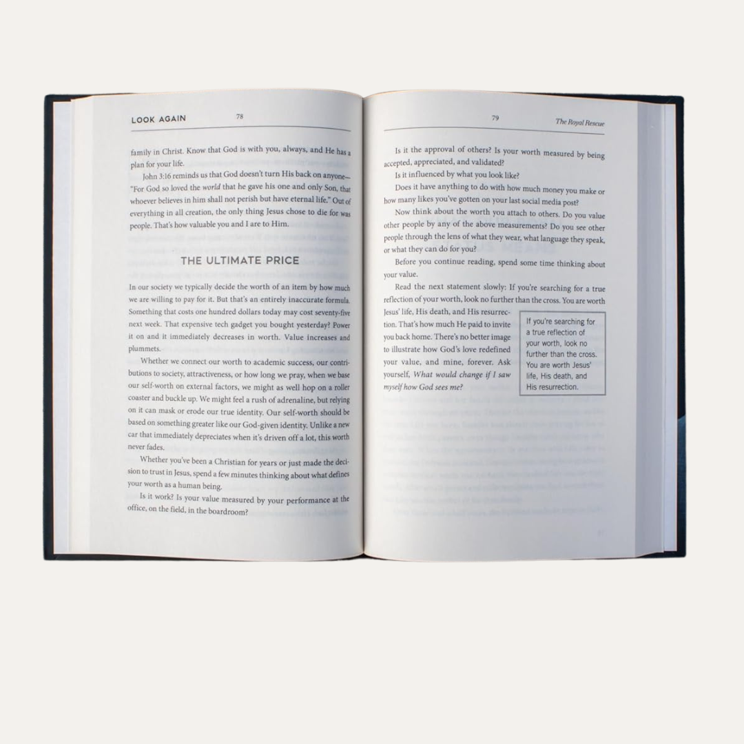 Look Again : Recognize Your Worth. Renew Your Hope. Run with Confidence Book