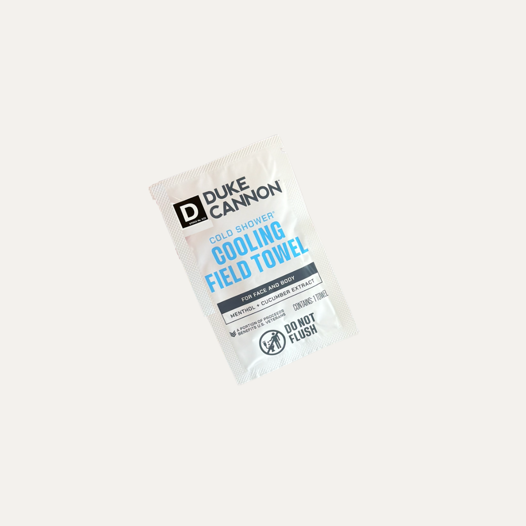 Duke Cannon Cold Shower Cooling Field Towels - Single Pack