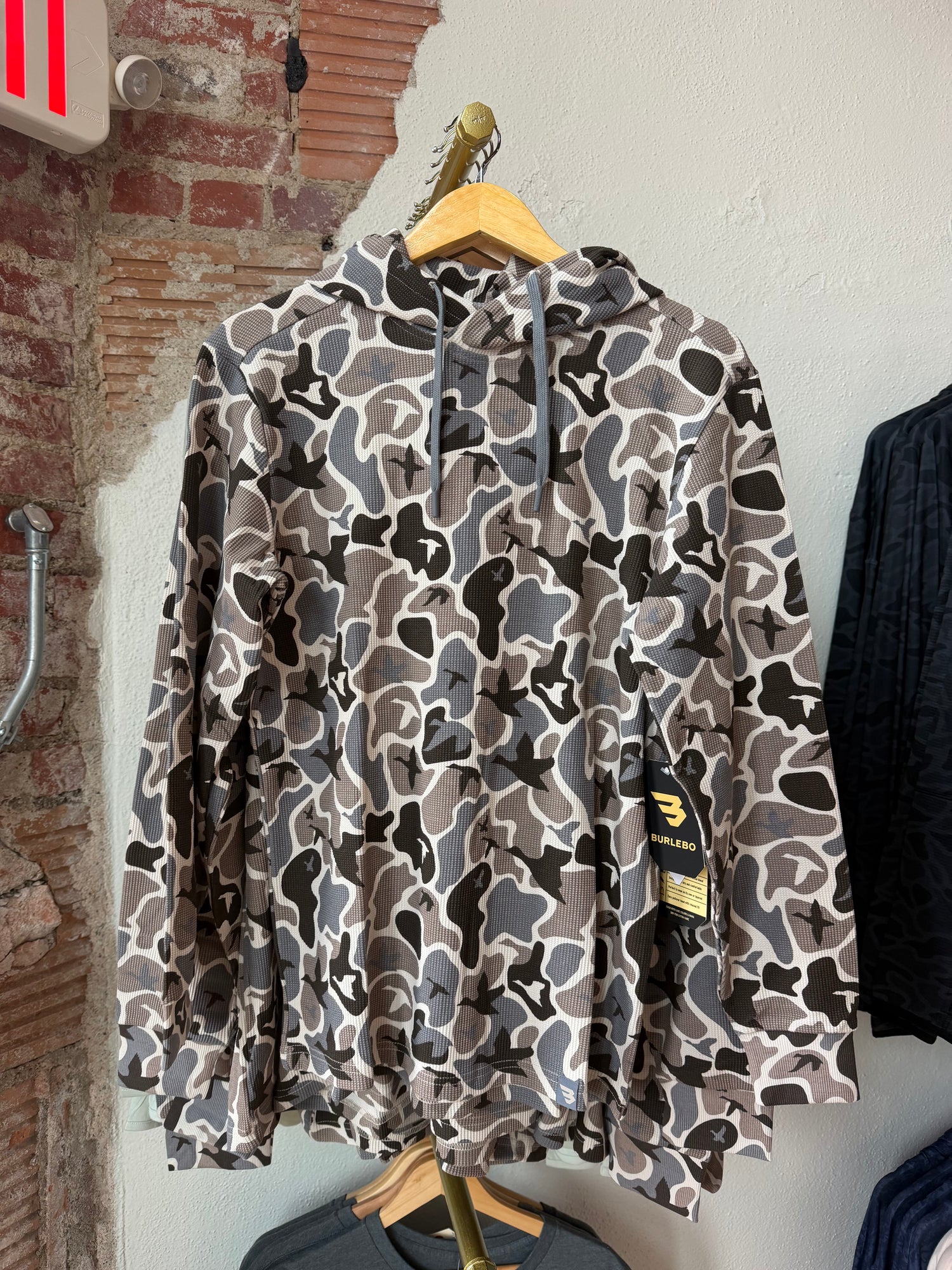 Camo Thermal Hoodie