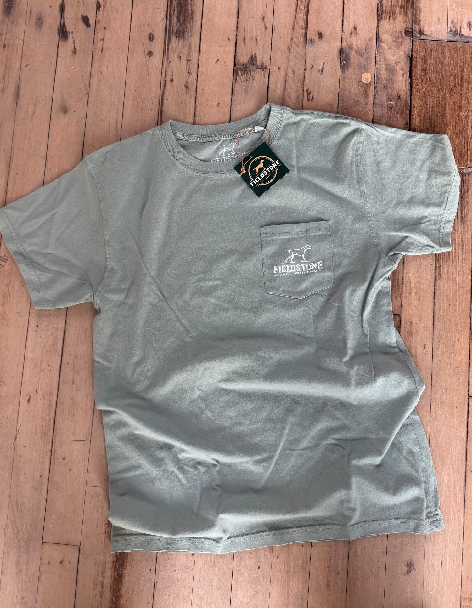 Hunting Dog Fieldstone Tee