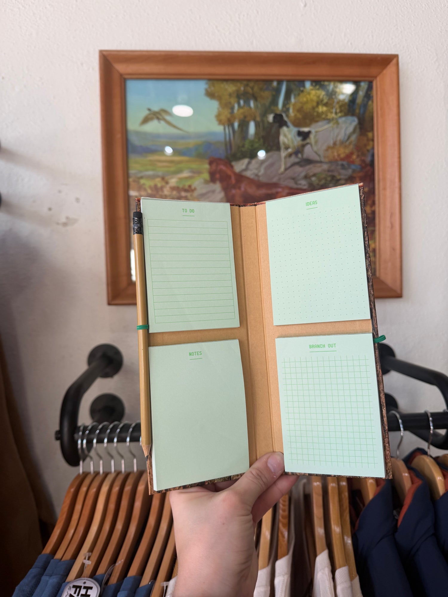 Log Notes Notepad