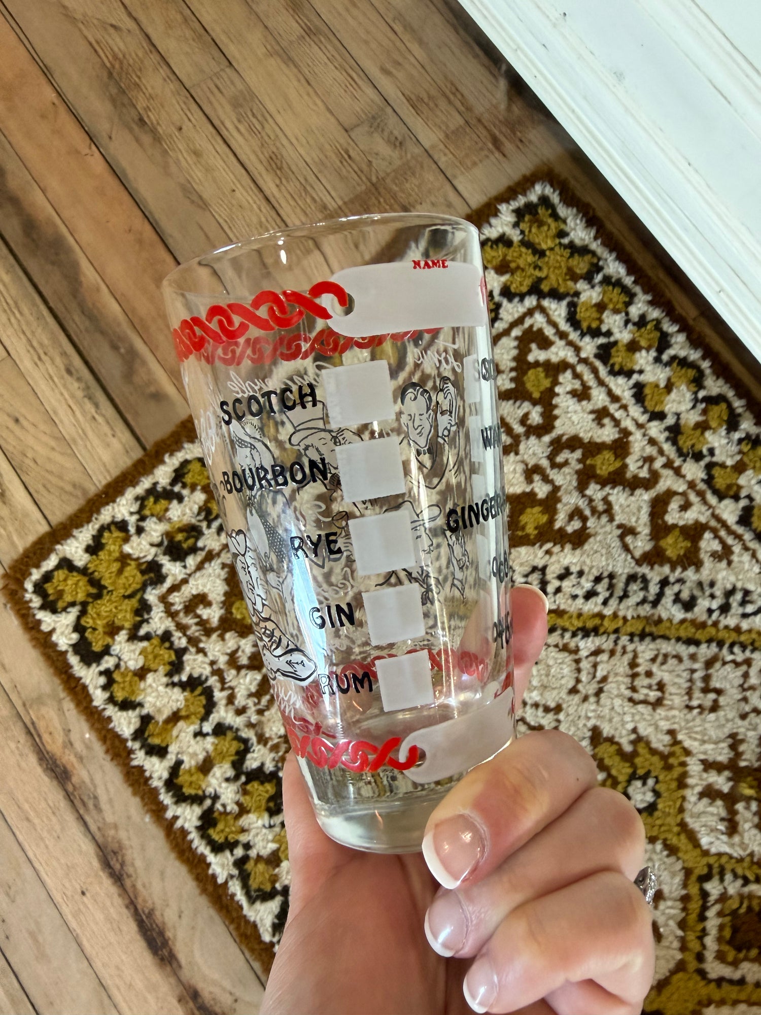 Vintage Barware Glasses