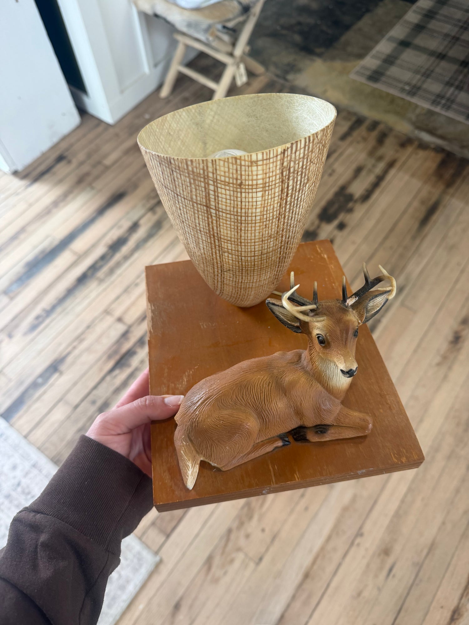 VINTAGE // Deer Lamp