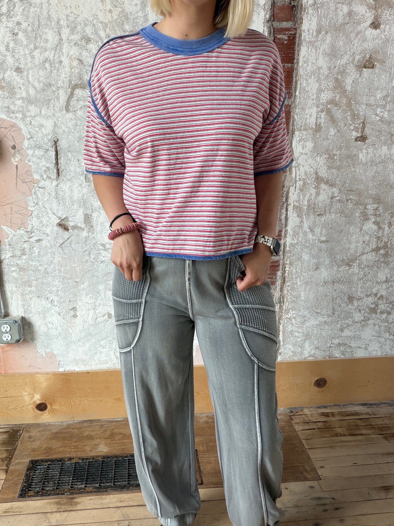 Washed Terry Jogger Pants