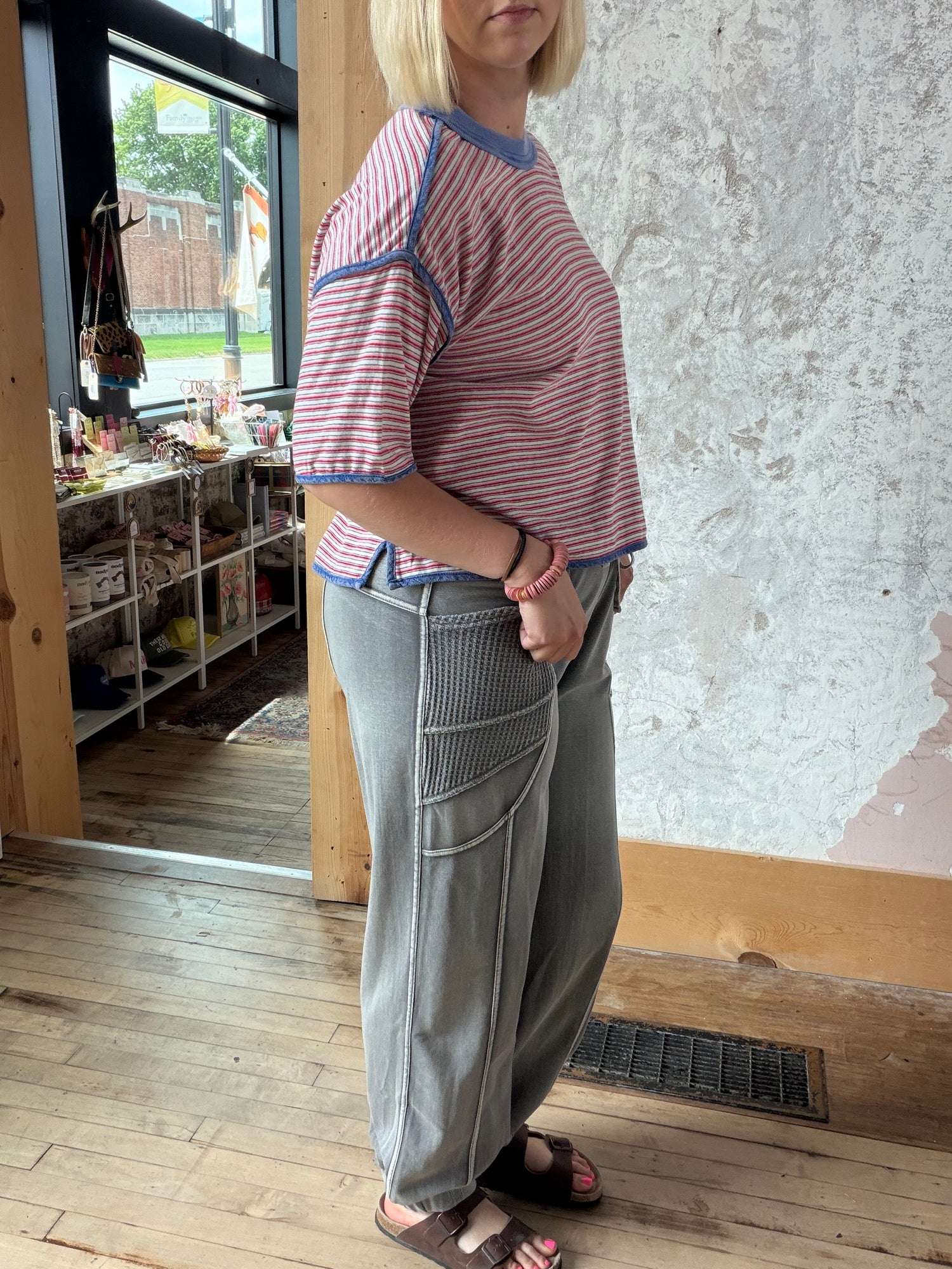Washed Terry Jogger Pants