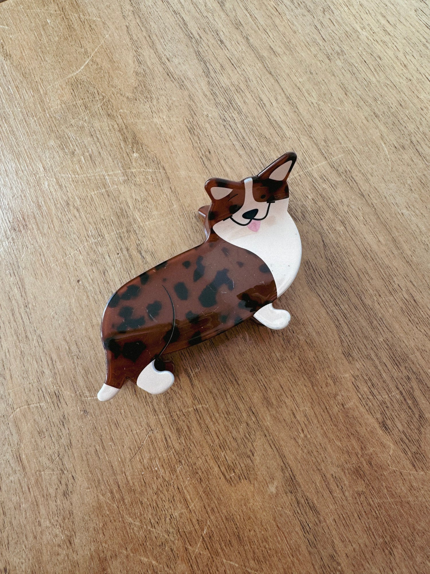 Corgi Hair Claw Clip