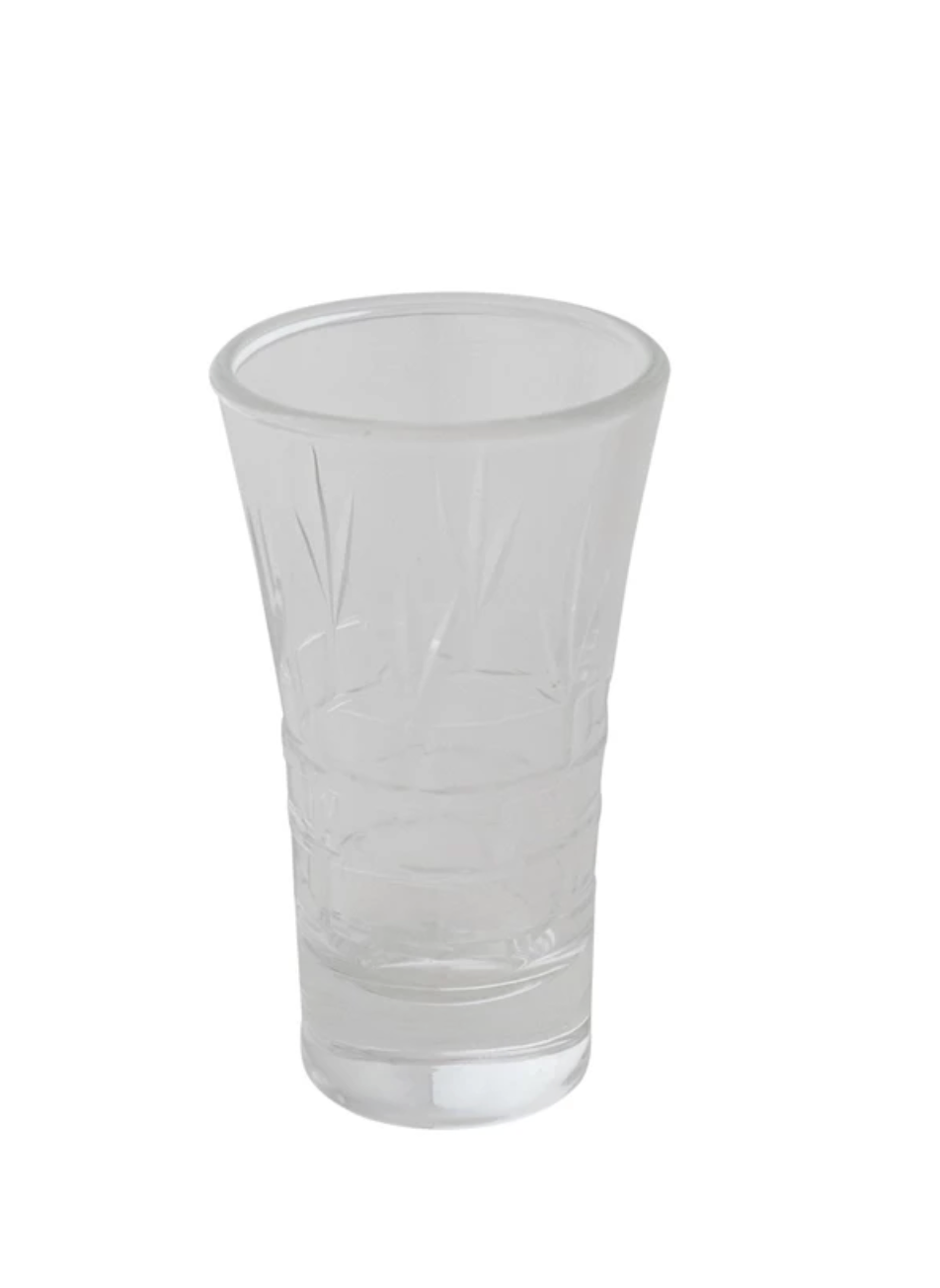 Etched Shot Glass