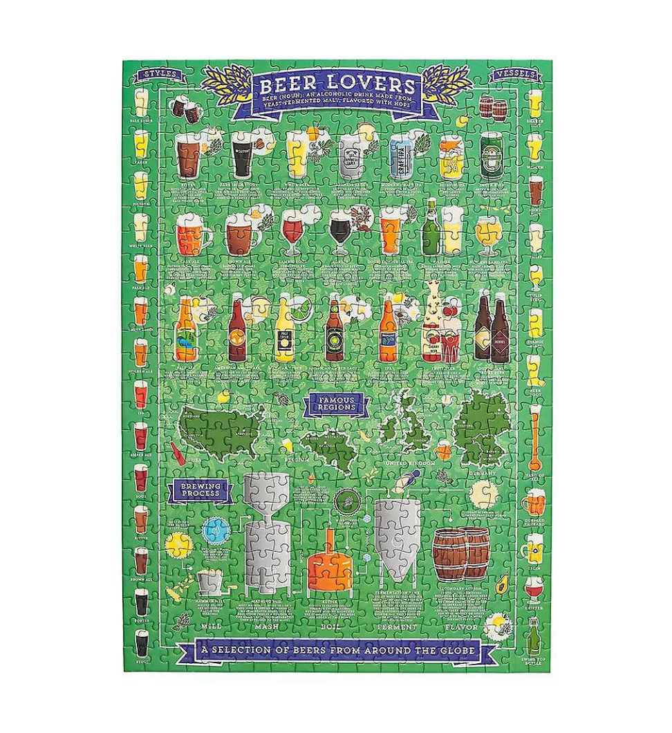 Beer Lover's 500 Piece Puzzle
