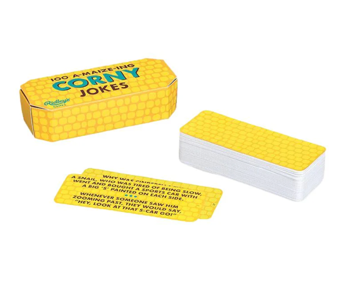 100 Corny Jokes Card Game