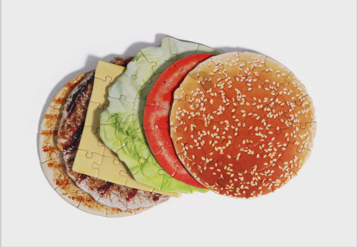 Burger Layer Jigsaw Puzzle