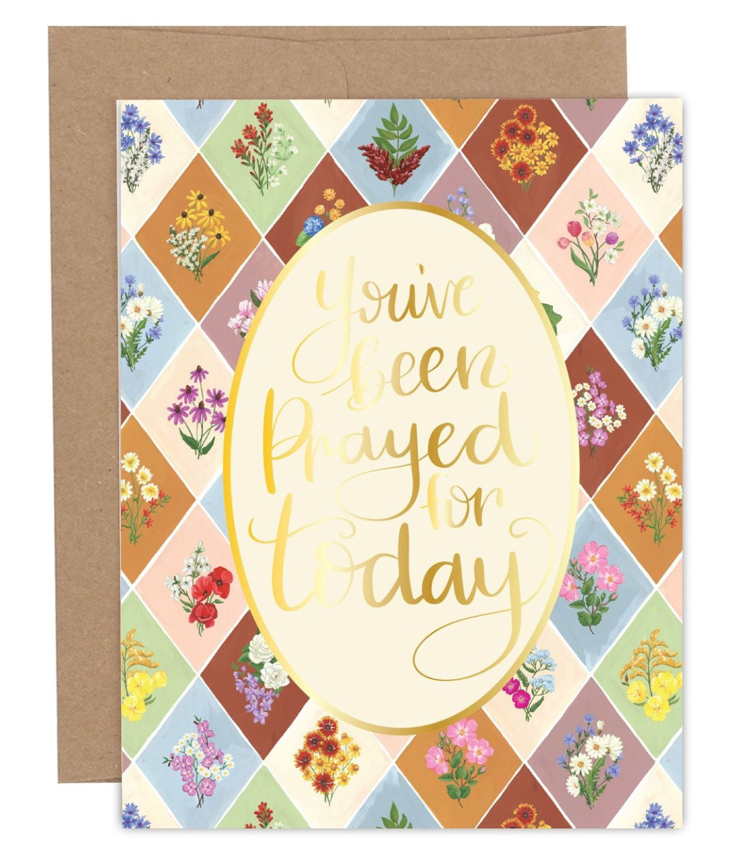 You've Been Prayed For Today Card
