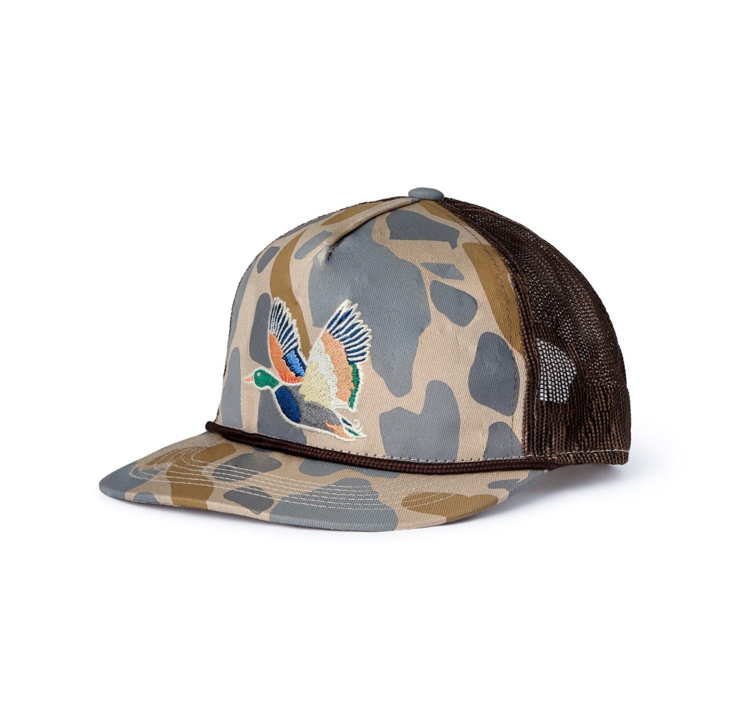 Retro Camo Duck Hat