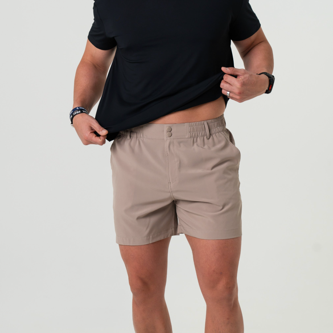 Cobblestone Khaki - Duck Hunt Pocket Everyday Short