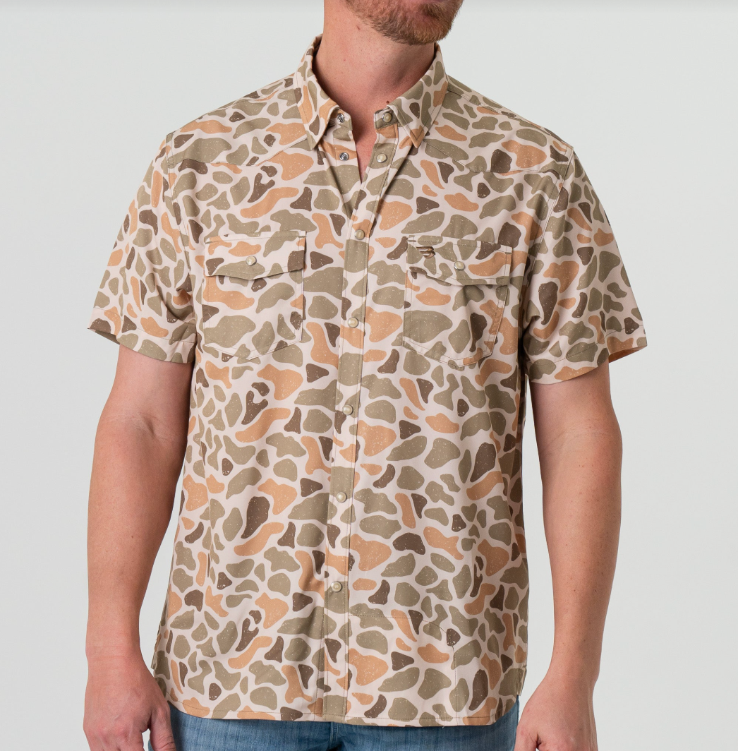 Venado Camo Performance Western Shirt